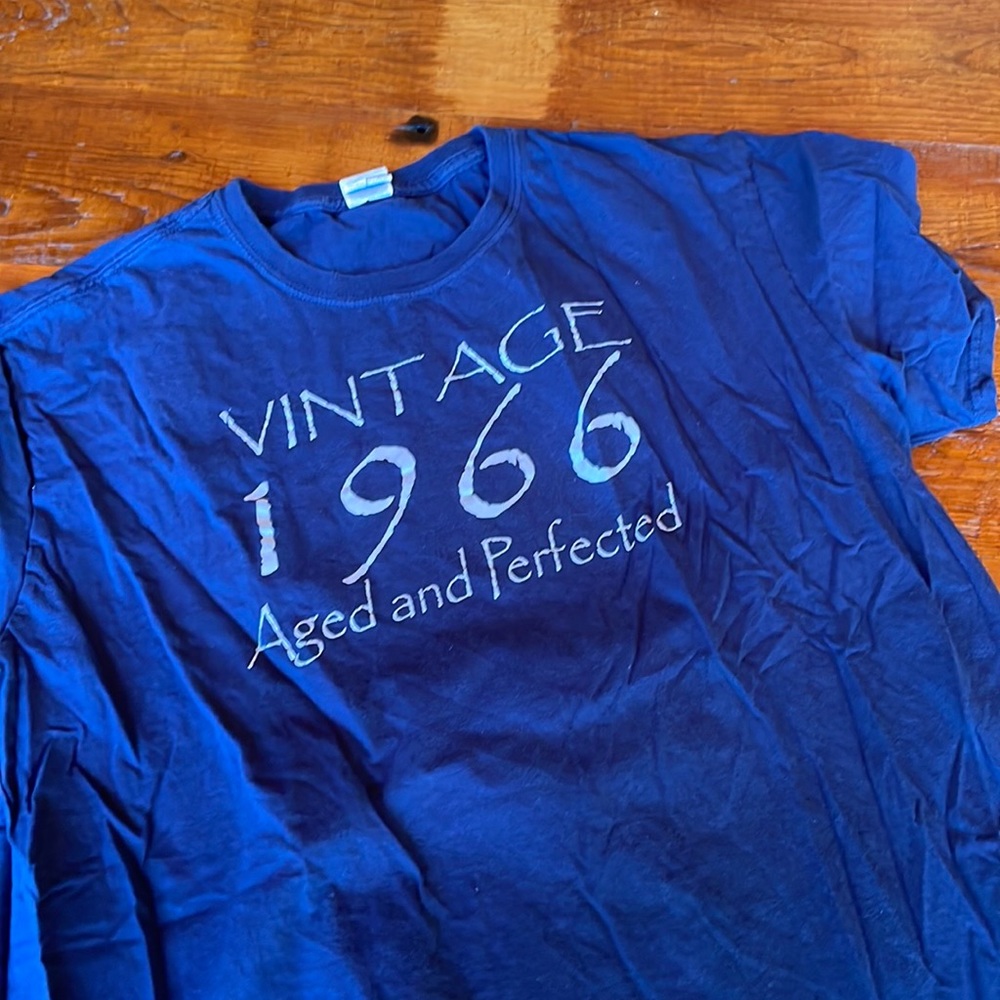 😉 VINTAGE 1966 Aged to Perfection Tee XL
